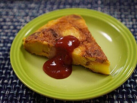 ワインのおつまみにオススメ♪スペイン風オムレツ